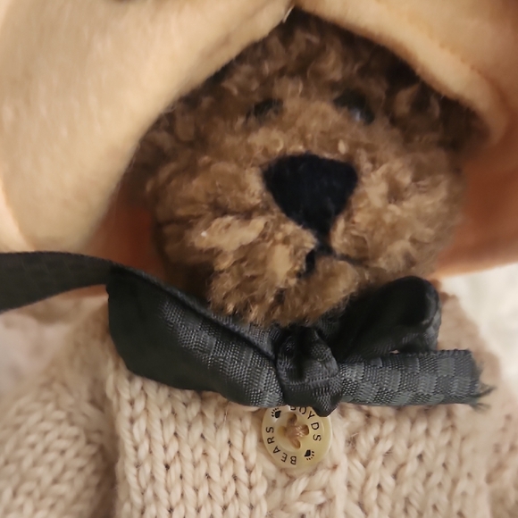 Adorable Brown BOYDS BEAR Teddy Bear with Sunflower Hat - Picture 7 of 7